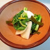 ビニール袋で作る！カブの漬物